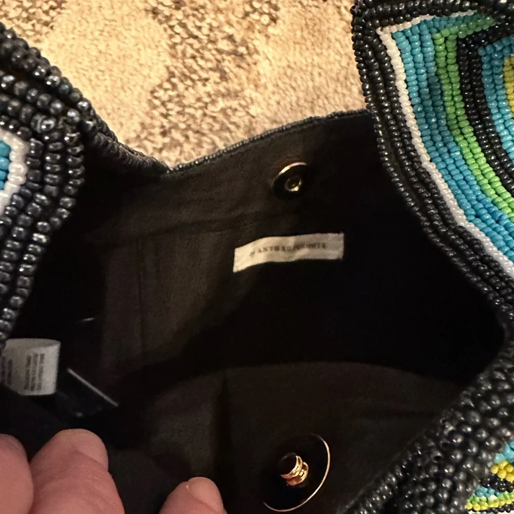 Anthropologie beaded handbag - Picture 5 of 6